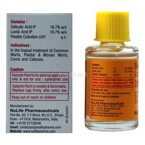 salactin paint 10 ml